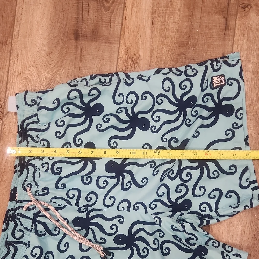 Tom And Teddy Octopus Print Swim Shorts XL‎